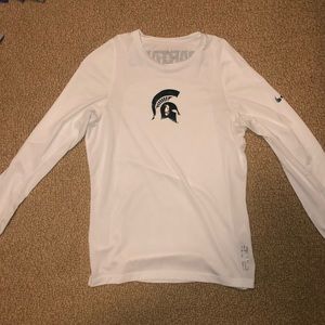 Nike Elite Michigan State Longsleeve Dri-Fit